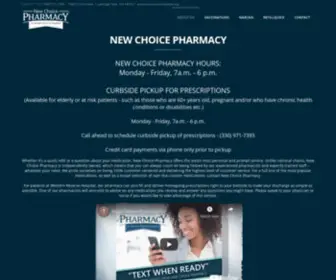 Newchoicepharmacy.com(New Choice Pharmacy) Screenshot