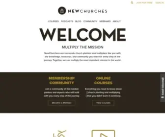 Newchurches.com(Church Planting) Screenshot