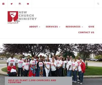 Newchurchministry.org(Hope Partnership for Missional Transformation) Screenshot