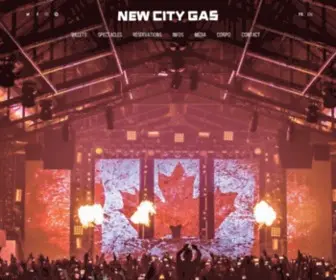 Newcitygas.com(New City Gas) Screenshot