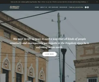 Newcityindy.org(New City Church) Screenshot