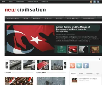 Newcivilisation.com(New Civilisation) Screenshot