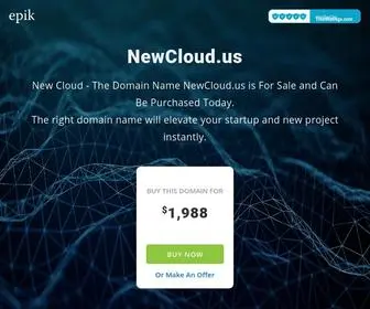 Newcloud.us(The premium domain name) Screenshot