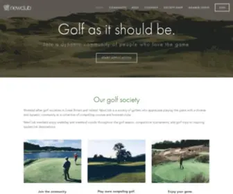 Newclub.golf(Your new golf club) Screenshot