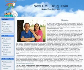 Newcmldrug.com(Welcome Page) Screenshot