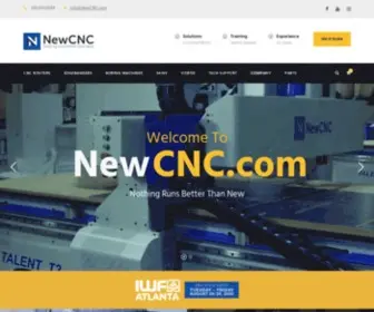 Newcnc.com(NewCNC is a leader in America’s manufacturing technology revolution. Our machines inc) Screenshot