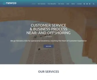 Newcocoms.com(Customer serrvice & business process near) Screenshot