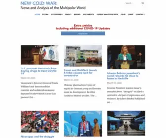 Newcoldwar.org(New Cold War) Screenshot