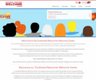 Newcomerwelcomecentre.com(Southwest Newcomer Welcome Centre) Screenshot