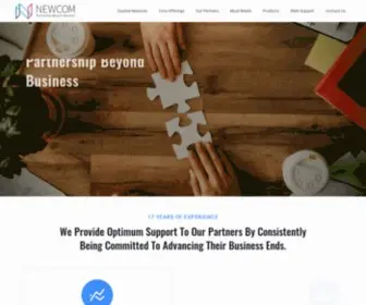 Newcomme.com(NEWCOM Computer Systems) Screenshot