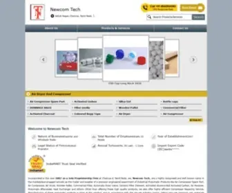 Newcomtech.in(Newcom Tech) Screenshot