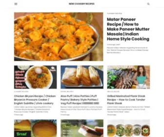 Newcookeryrecipes.info(New cookery recipes here you will find everything you are interested in) Screenshot