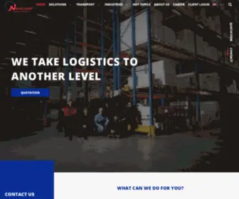 Newcorplogistics.nl(Newcorp Logistics) Screenshot