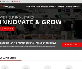 Newcoursecc.com(Newcourse Communications Inc) Screenshot