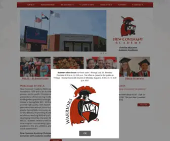 Newcovenant.net(New Covenant Academy) Screenshot