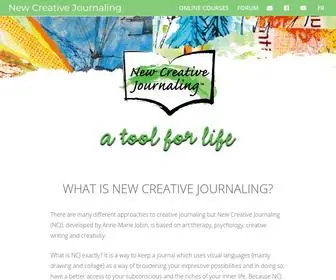 Newcreativejournaling.com(A Tool For Life) Screenshot