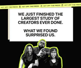 Newcreatormanifesto.com(The Independent Creator and the New Creator Manifesto) Screenshot