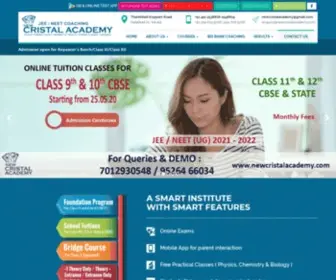 Newcristalacademy.com(New Cristal Academy) Screenshot