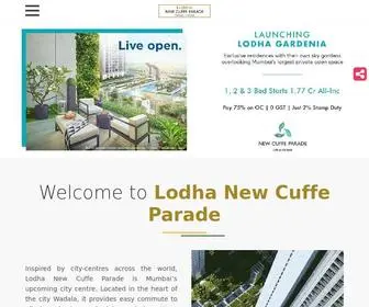 Newcuffparade.com(New Cuffe Parade Wadala) Screenshot