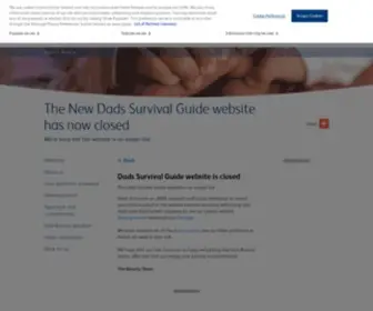 Newdadssurvivalguide.com(New dads survival guide) Screenshot