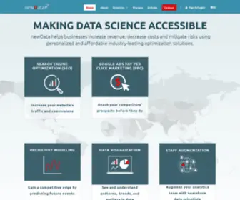 Newdata.ai(AI Consulting) Screenshot