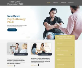 Newdawnpsychpllc.com(New Dawn Psychotherapy PLLC) Screenshot