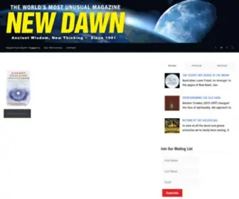 Newdawnreviews.com(The website for New Dawn Magazine) Screenshot