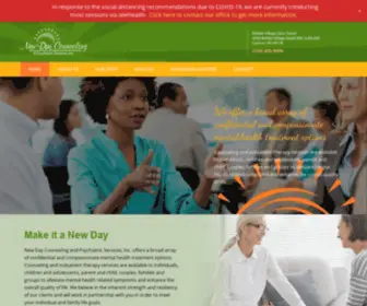 Newdaycounselingservices.com(New Day Counseling Services) Screenshot