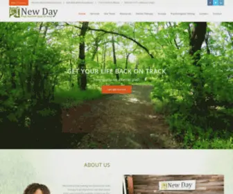 Newdaygroup.org(At New Day Psychotherapy Group) Screenshot