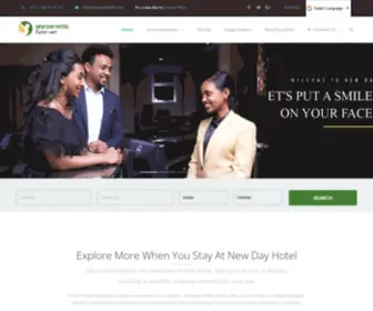 Newdayhotels.com(New Day Hotel Addis Ababa) Screenshot