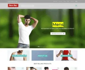 Newdaywears.com(GOLD BRIEFS) Screenshot