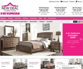Newdealfurniture.com(Gateway Location) Screenshot