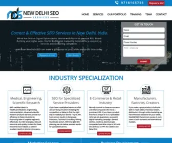 Newdelhiseo.com(SEO Company in New Delhi) Screenshot