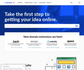 Newdentity.com(Small business web hosting offering additional business services such as) Screenshot