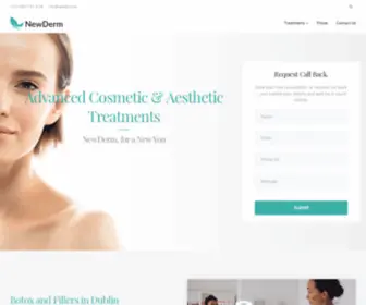 Newderm.ie(NewDerm Skincare Clinic) Screenshot