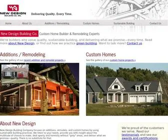 Newdesignbuildingco.com(New Design Building Company) Screenshot