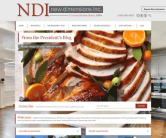 Newdimensionsinc.com(NDI) Screenshot