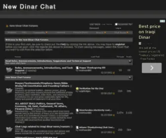 Newdinarchat.com(New Dinar Chat (Talk about Iraqi Dinar)) Screenshot