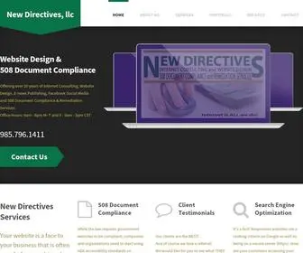 Newdirectives.com(New Directives) Screenshot