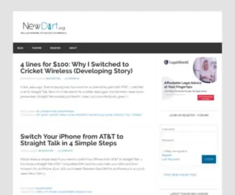 Newdirt.org(New Dirt) Screenshot