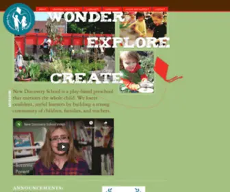 Newdiscoveryschool.org(New Discovery School) Screenshot