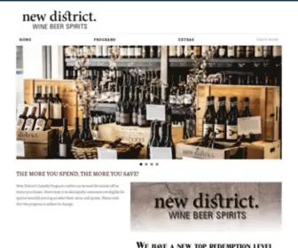 Newdistrict.ca(New District) Screenshot