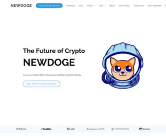 Newdoge.com(The Future of Crypto) Screenshot