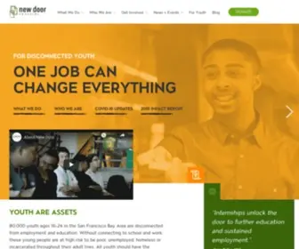 Newdoor.org(New Door Ventures) Screenshot