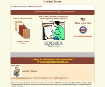 Newdoors.com(Cabinet doors & Cabinet Refacing supplies) Screenshot