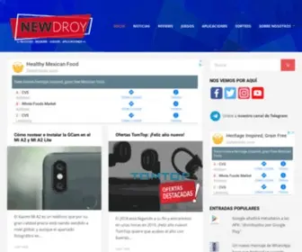 Newdroy.com(Newdroy) Screenshot