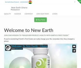 Newearth.com.gh(New Earth) Screenshot