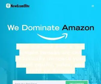 Newecomelite.com(Voted #1 Amazon Optimization & Scaling Experts) Screenshot