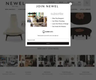 Newel.com(Antique Furniture) Screenshot