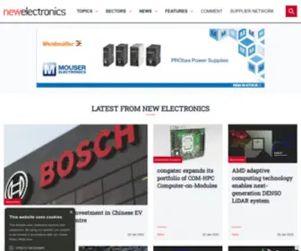 Newelectronics.co.uk(New Electronics) Screenshot